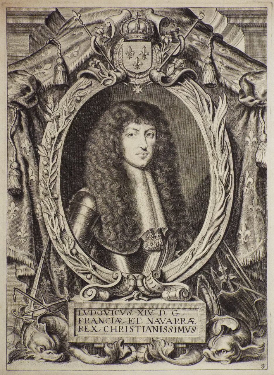 Print - Ludovicus XIV D. G. Franciae et Navarrae Rex Christianissimus